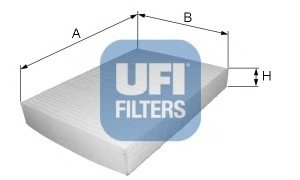 Фильтр салона UFI UFI Filters 53.014.00