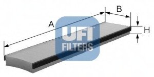 Фильтр салона UFI Filters 53.016.00 (фото 1)