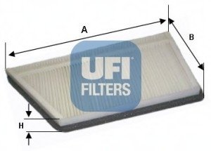 Фильтр салона UFI UFI Filters 53.044.00