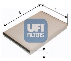 Фильтр салона UFI UFI Filters 53.047.00