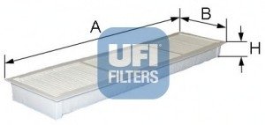 Фильтр салона UFI UFI Filters 53.101.00