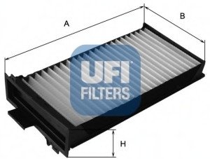 Фильтр салона UFI UFI Filters 53.104.00