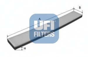 Фильтр салона UFI Filters 53.158.00 (фото 1)