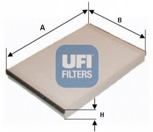 Фильтр салона UFI UFI Filters 53.206.00