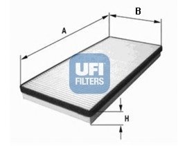 Фильтр салона UFI UFI Filters 53.222.00