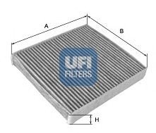Фильтр салона UFI UFI Filters 54.100.00