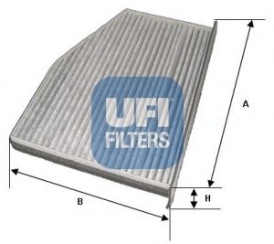 Фильтр салона UFI Filters 54.124.00 (фото 1)