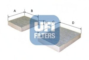 Фильтр салона UFI UFI Filters 54.164.00