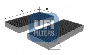 Фильтр салона UFI UFI Filters 54.172.00
