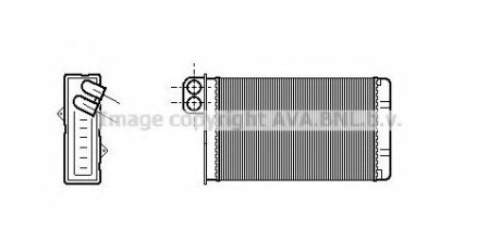 Радиатор печки AVA PE 6015 (фото 1)
