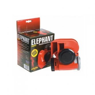 Сигнал возд CA-10355/Еlephant/"Compact"/12V/червоний/color box ELIT UNI CA-10355