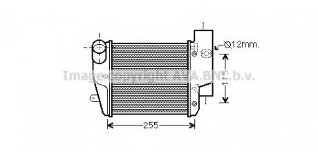 Інтеркулер Audi A6 2.7D/3.0D 04-11 AVA AIA 4302