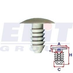 Клипса ELIT R A12271S