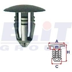 Клипса ELIT R A14545S