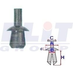 Дюбель ELIT R A175069 (фото 1)