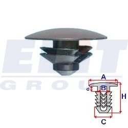 Клипса ELIT R A82005