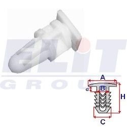 Клипса ELIT R B21125