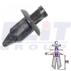 Дюбель ELIT R B22085 (фото 1)