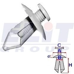 Дюбель ELIT R C10027 (фото 1)