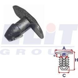 Клипса ELIT R C10049