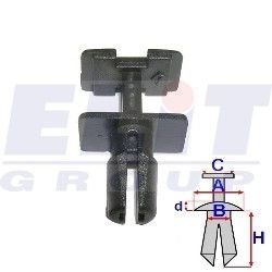 Клипса ELIT R C30125