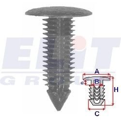 Клипса ELIT R 10430