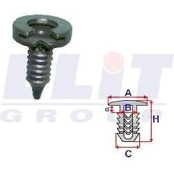 Клипса ELIT C50872