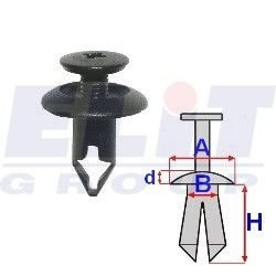 Дюбель ELIT C60434