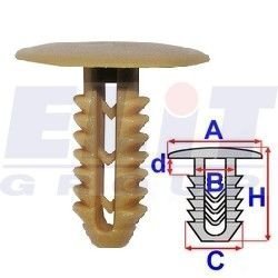 Клипса ELIT C60524 (фото 1)