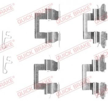 Монтажный к-кт тормозных колодок QUICKBRAKE OJD Quick Brake 109-1608
