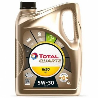 Масло моторное QUARTZ INEO ECS 5W-30 4л Total 195324