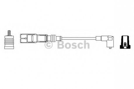 Комплект высоковольтных проводов BOSCH 0356912945