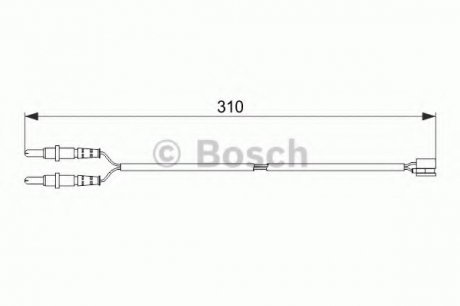 Датчик износа тормозных колодок BOSCH 1987474519