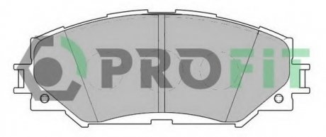 Колодки тормозные дисковые PROFIT 5000-2012 (фото 1)
