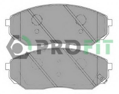 Колодки тормозные дисковые PROFIT 5000-1735