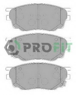 Колодки тормозные дисковые PROFIT 5000-1707 (фото 1)