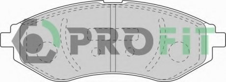 Колодки тормозные дисковые PROFIT 5000-1699 (фото 1)