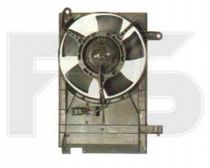 Вентилятор радиатора (в сборе) Forma Parts System 17 W355 (фото 1)