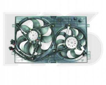 Вентилятор радиатора (в сборе) Forma Parts System 74 W08 (фото 1)
