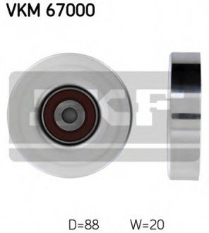 Ролик натяжителя ремня SKF VKM 67000 (фото 1)