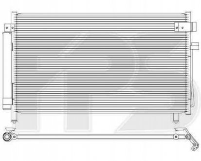 Радиатор кондиционера FPS Forma Parts System 67 K499