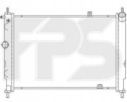Радіатор охлаждения FPS Forma Parts System 52 A275-P