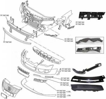 Полоска пластиковая Forma Parts System 7407 991 (фото 1)