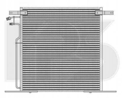 Радиатор кондиционера Forma Parts System 46 K91 (фото 1)