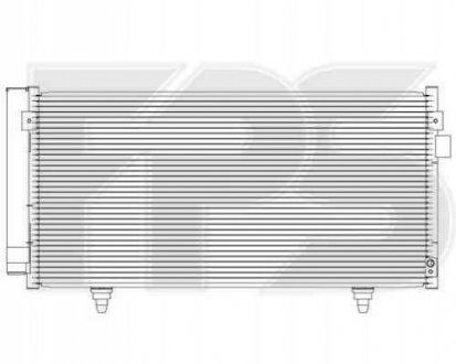 Радиатор кондиционера Forma Parts System 67 K71 (фото 1)