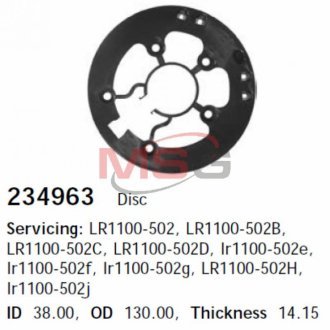 Крышка генератора CARGO HC-CARGO 234963