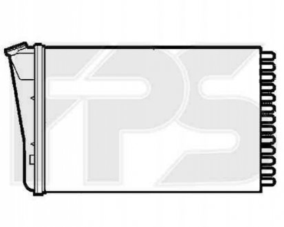 Радиатор печки Forma Parts System 52 N145 (фото 1)