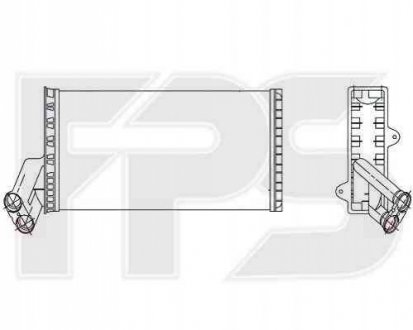 Радиатор печки Forma Parts System 26 N12 (фото 1)