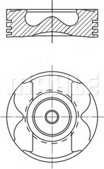 Поршень MAHLE 00459 00