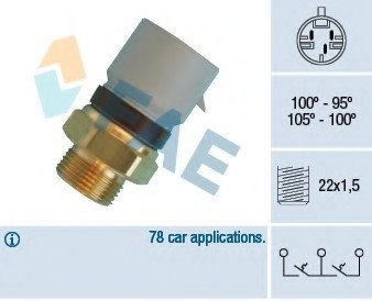 Датчик включения вентилятора FAE 38360